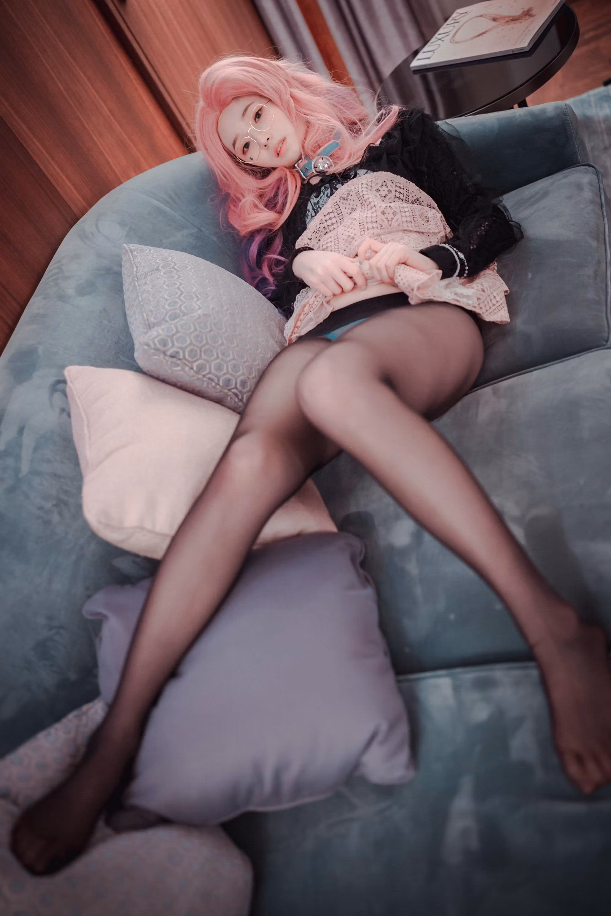 Bambi sheer lingerie private photo